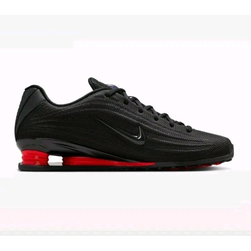 Nike Shox Z HQ7540-002 Sneakers Women's 7.5 Black University Red Running Shoes
